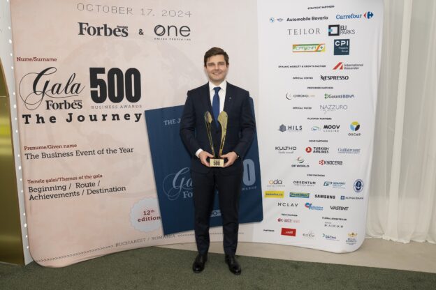 Anca Vlad Grupul Fildas-Catena, premiat în cadrul Galei Forbes 500 Business Award 2024